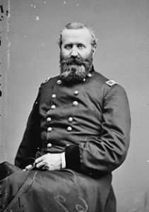 Second Corps division commander, Brig. Gen. Alexander Hays, whose troops fought at Morton's Ford
